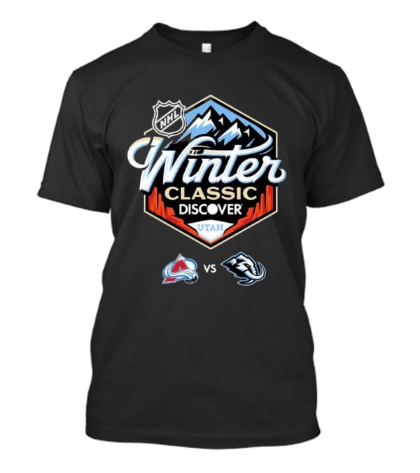 NHL Winter Classic Discover Utah 2027 Colorado Avalanche Vs Utah Mammoth T-Shirt