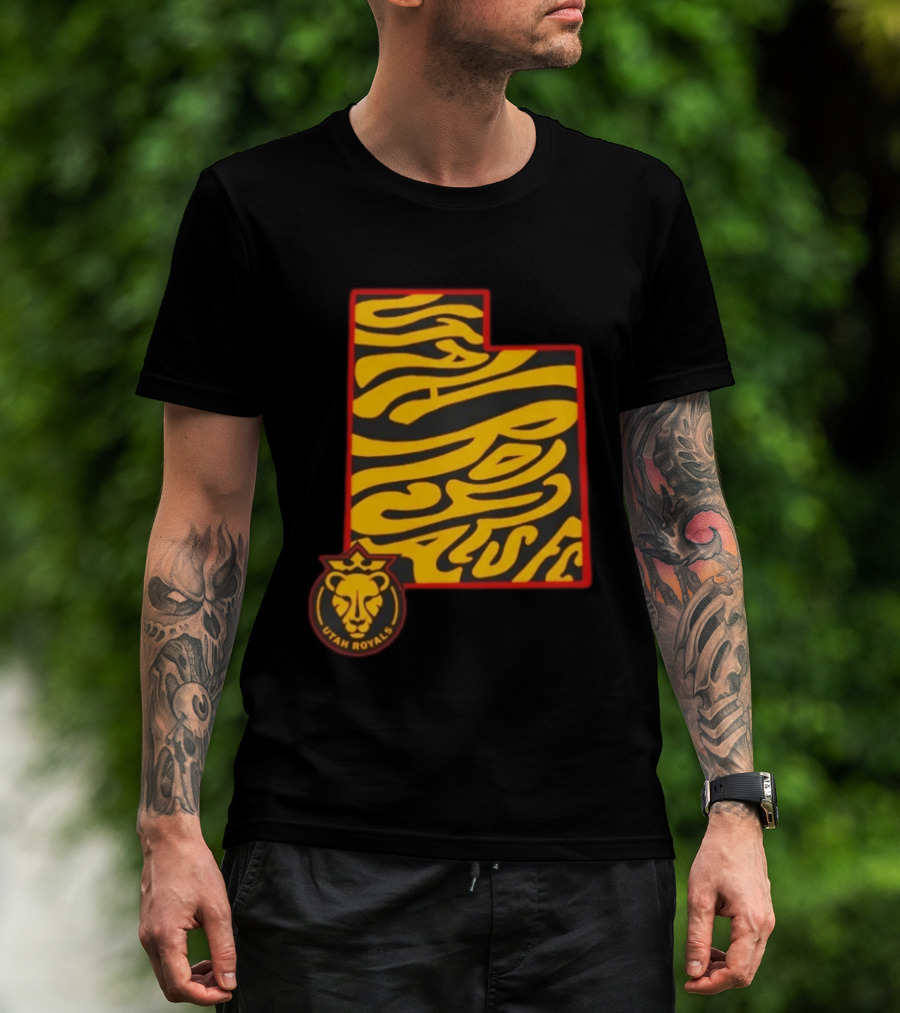 Utah Royals FC Groovy State Lion T-Shirt