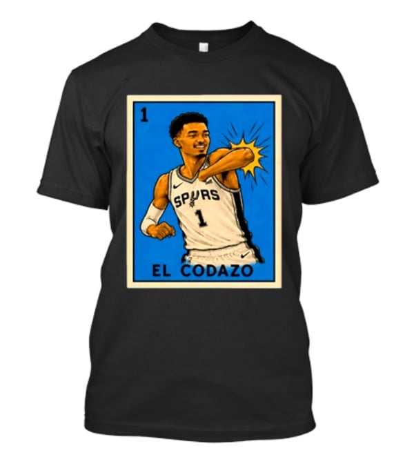 Victor Wembanyama El Codazo San Antonio Spurs NBA 2026 T-Shirt