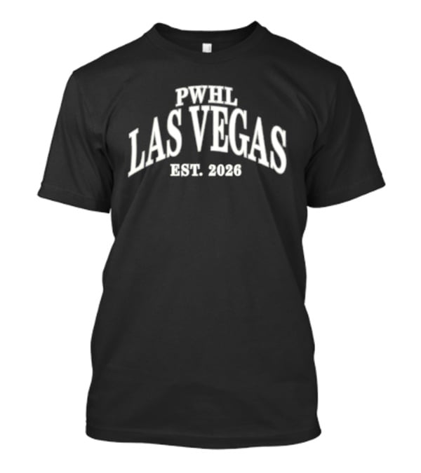 PWHL Las Vegas EST 2023 Sportiqe Biltmore T-Shirt