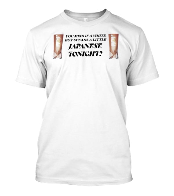 Asahi Super Dry You Mind If A White Boy Speaks A Little Japanese Tonight Japanese Lanterns T-Shirt