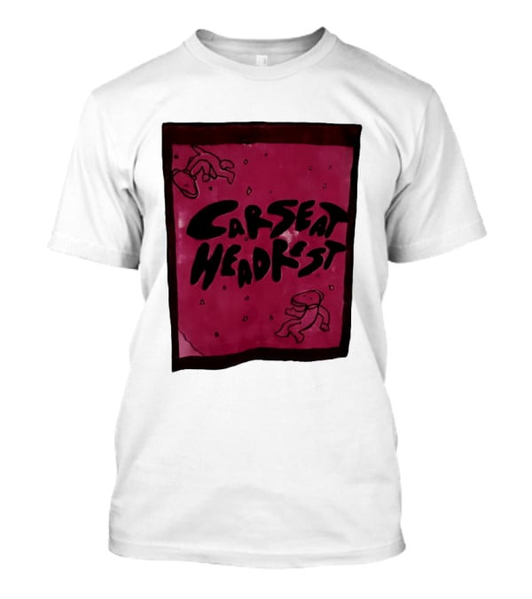 Car Seat Headrest Pink Alien T-Shirt
