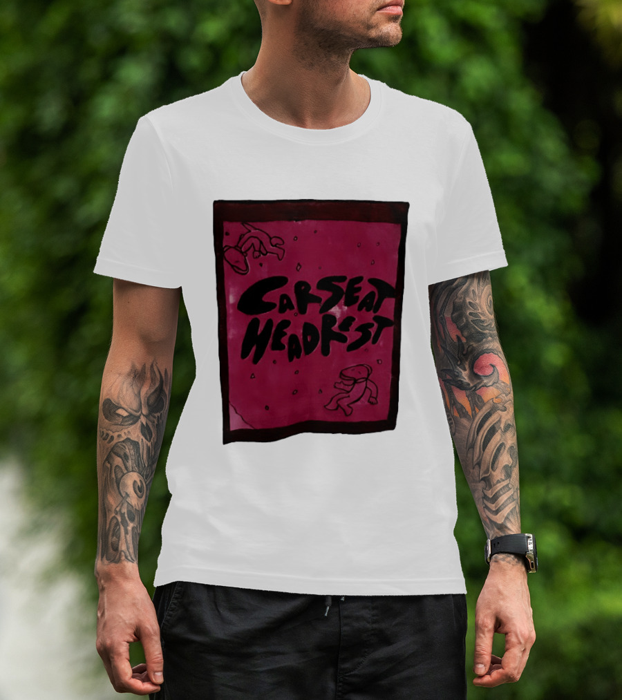 Car Seat Headrest Pink Alien T-Shirt