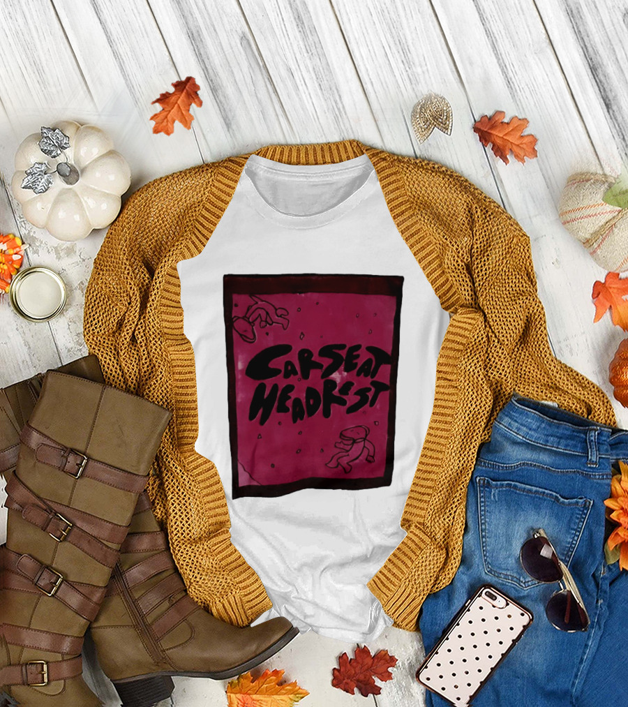 Car Seat Headrest Pink Alien T-Shirt