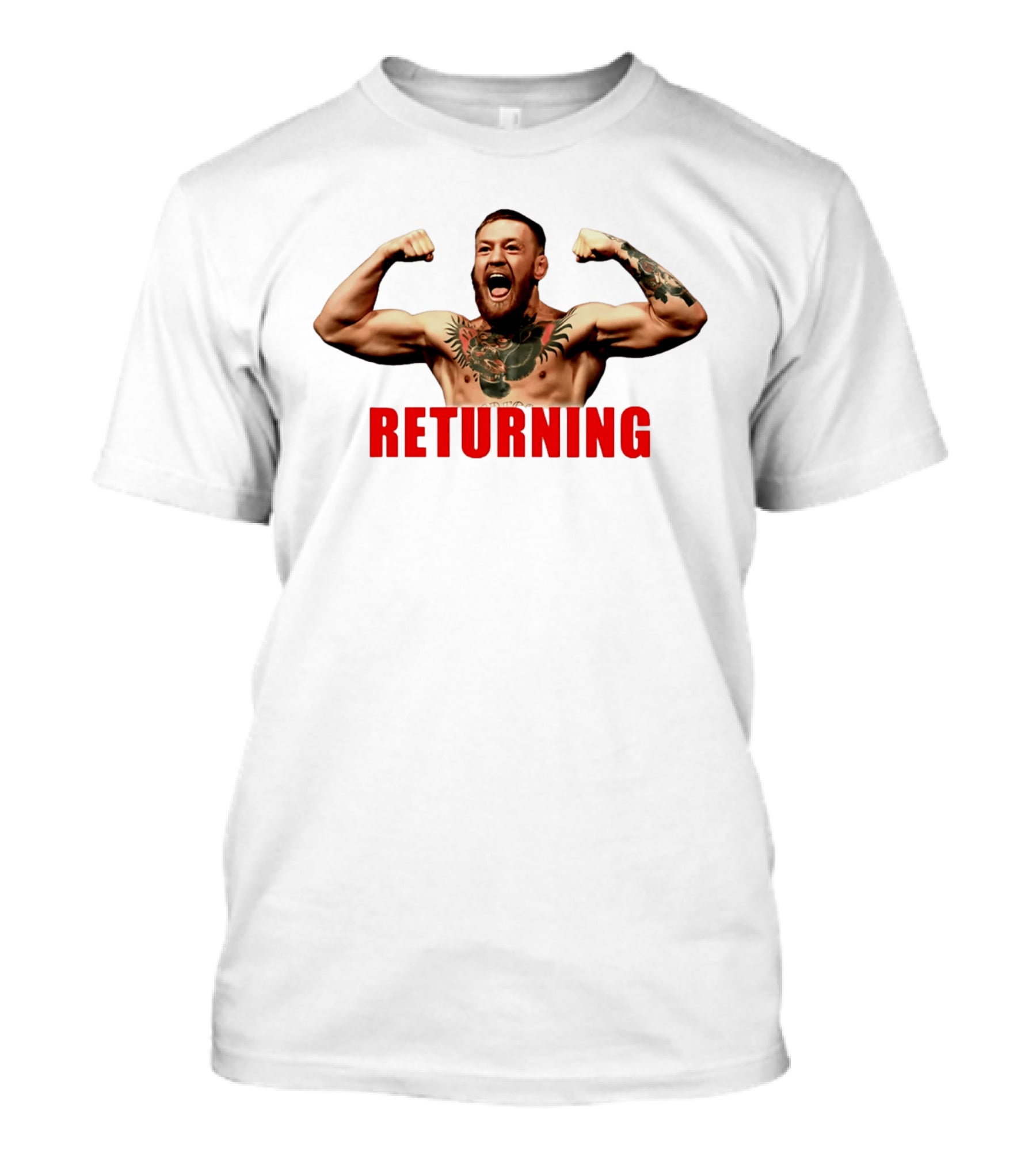 Returning Conor McGregor 2026 UFC Champion T-Shirt