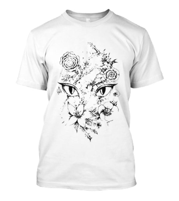 Katseye 2026 Gap Yoonchae Floral Eyes T-Shirt