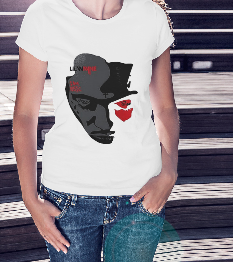Lil Wayne I Am Music Sorry 4 The Wait Face T-Shirt