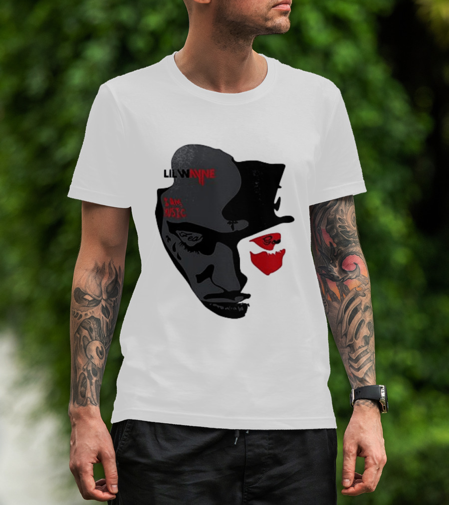 Lil Wayne I Am Music Sorry 4 The Wait Face T-Shirt