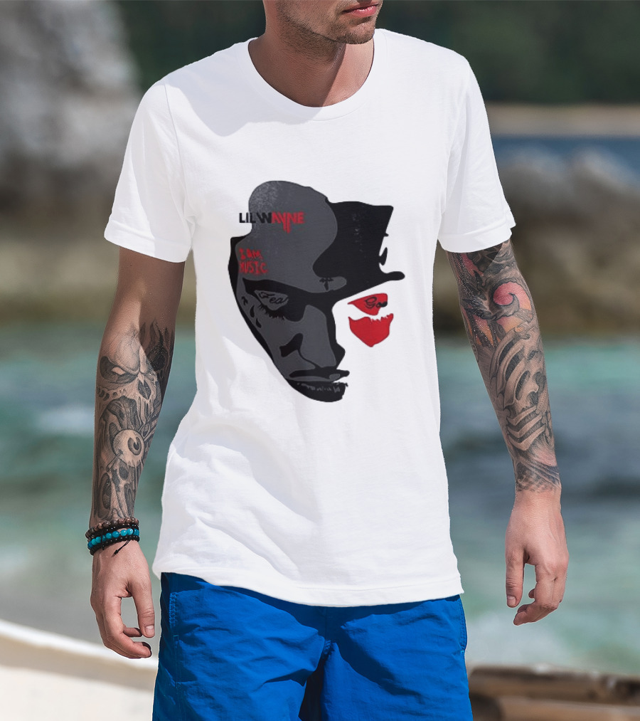 Lil Wayne I Am Music Sorry 4 The Wait Face T-Shirt