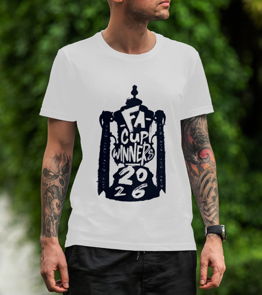 Manchester City FA Cup Winner 2026 T-Shirt