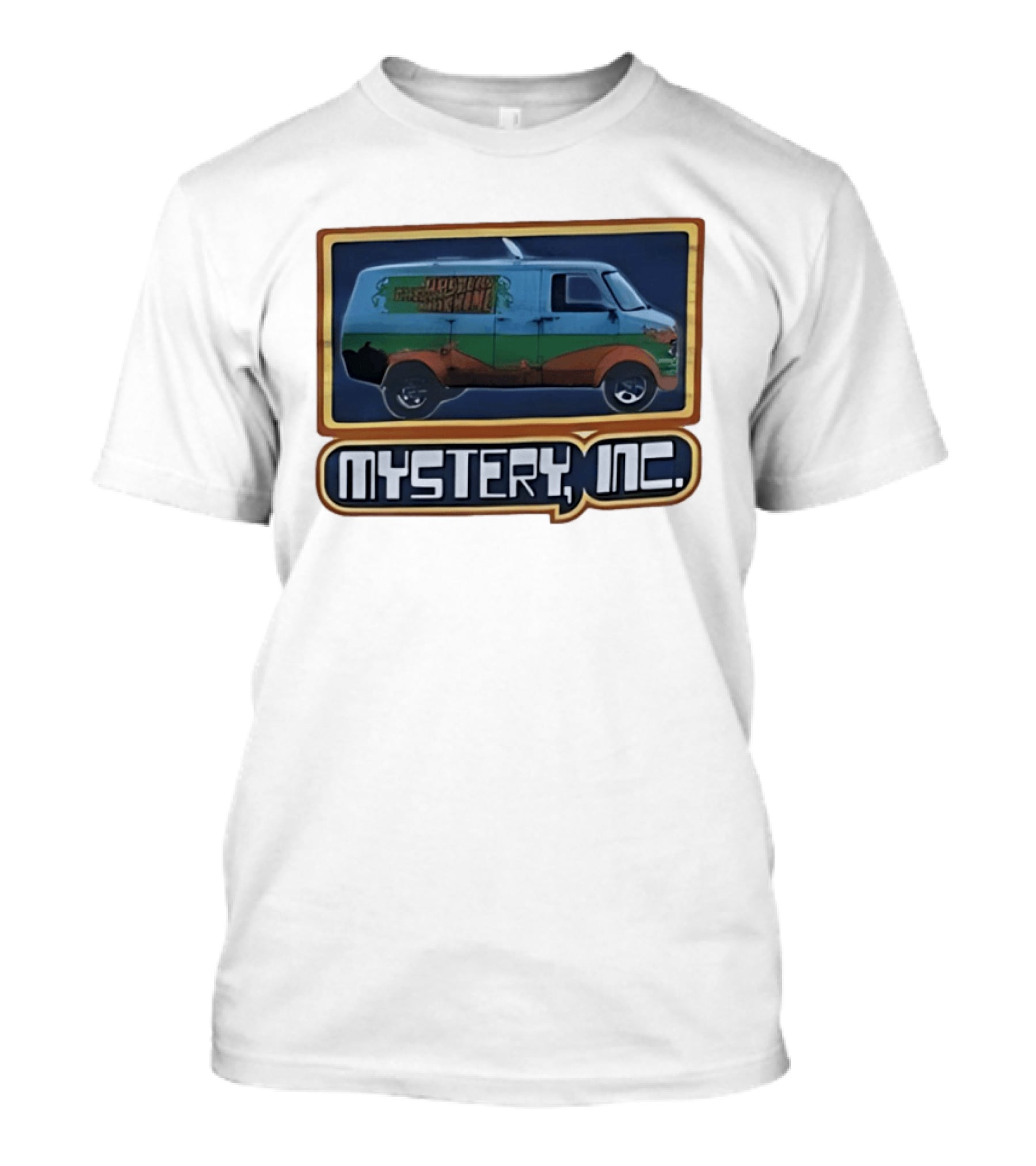 Mystery Inc Scooby Doo Mystery Machine Van T-Shirt