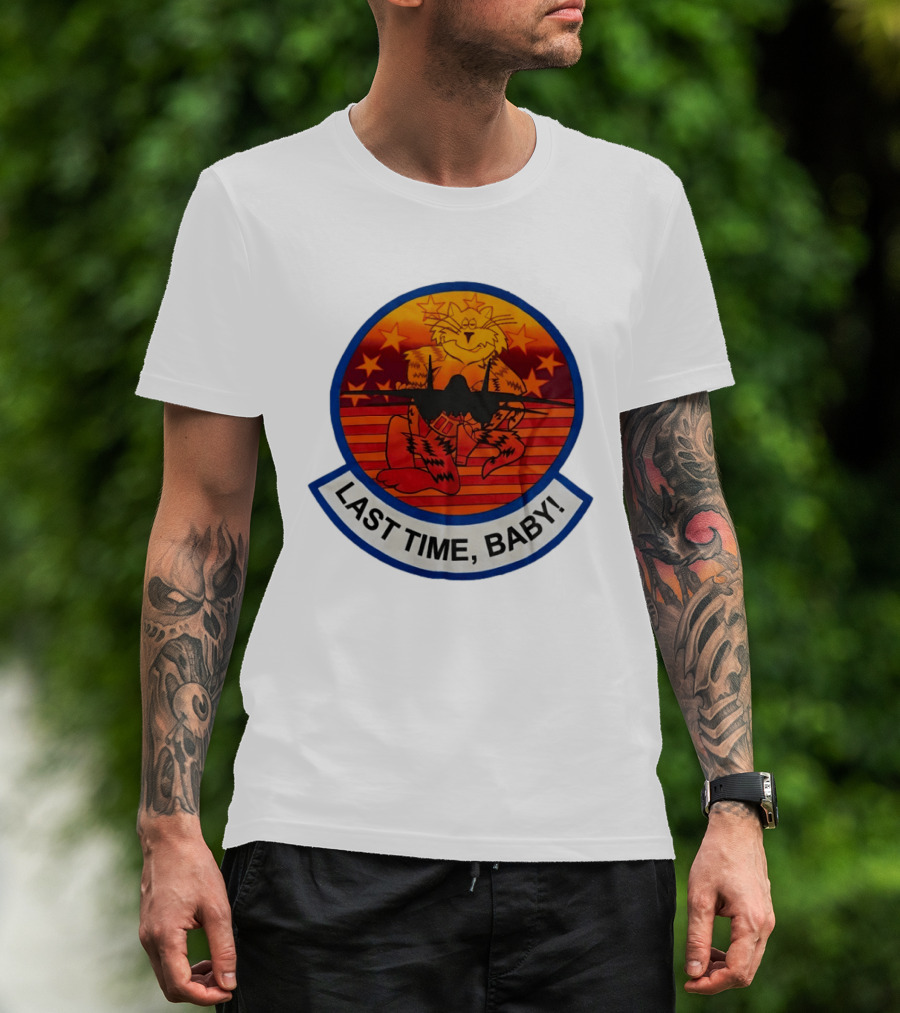 Tiger Last Time Baby Sunset Stars T-Shirt