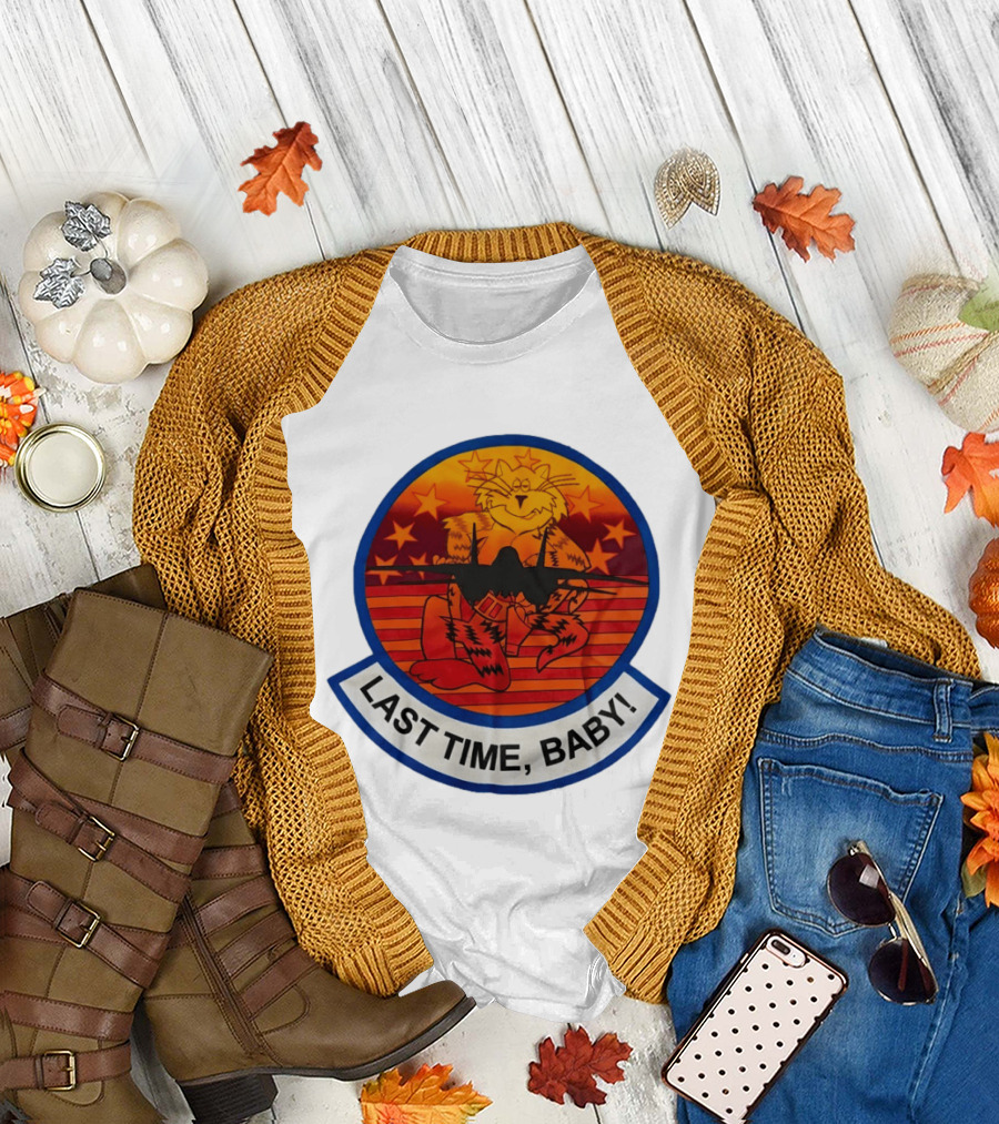 Tiger Last Time Baby Sunset Stars T-Shirt