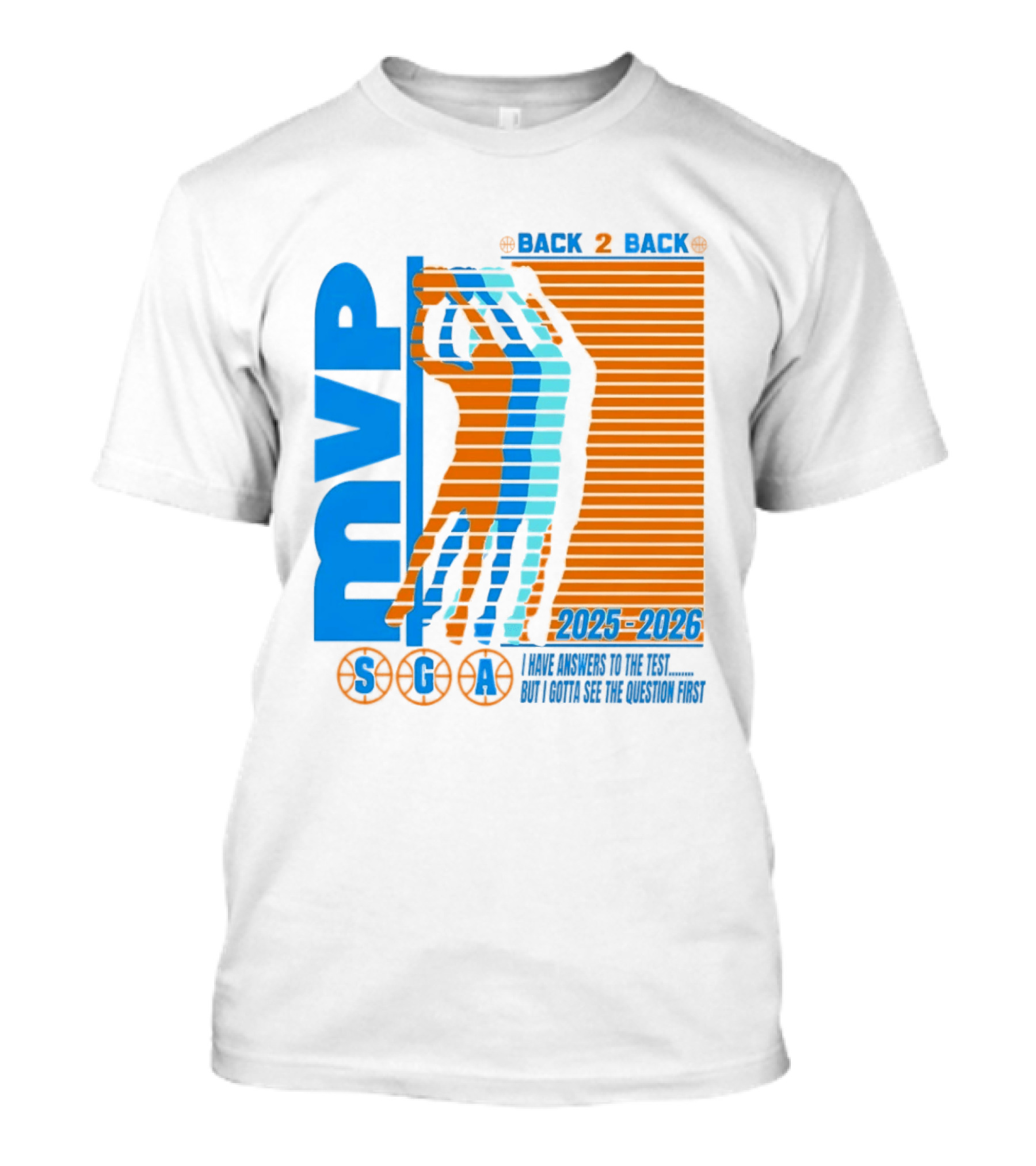MVP Back 2 Back 2025 2026 SGA T-Shirt