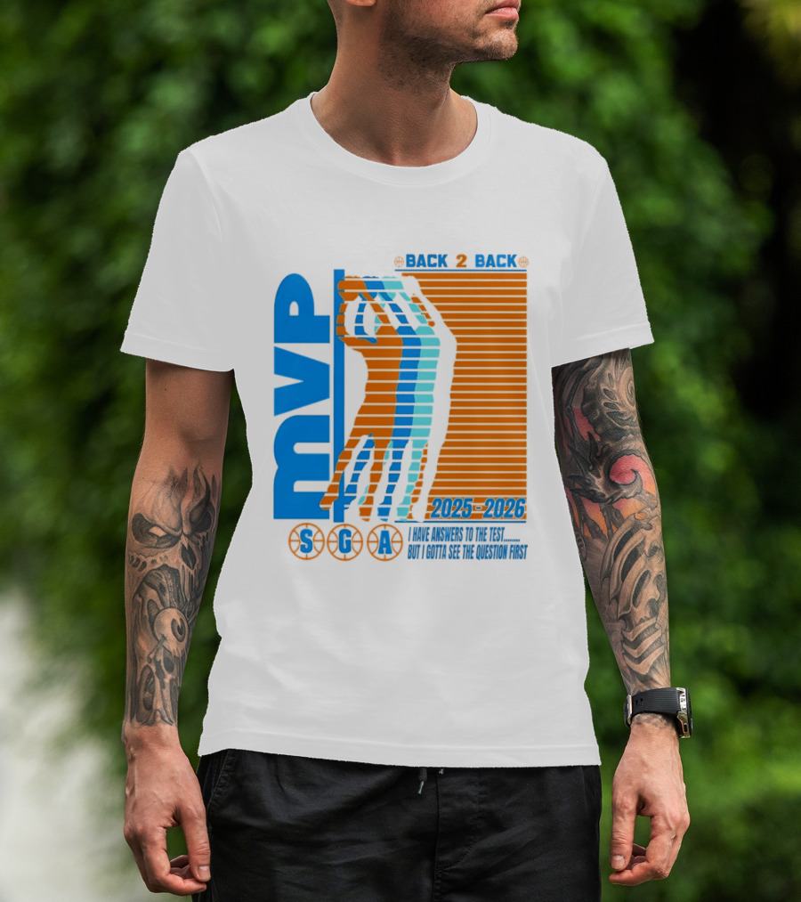 MVP Back 2 Back 2025 2026 SGA T-Shirt