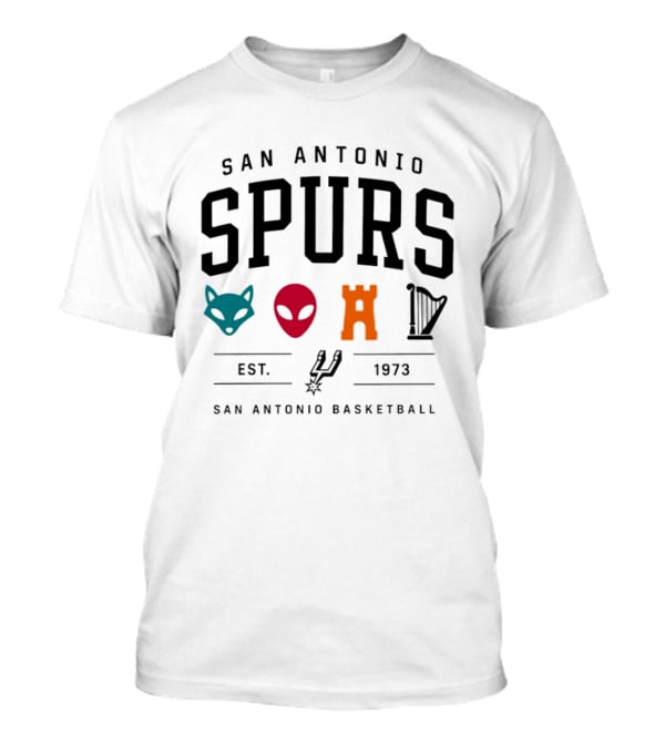San Antonio Spurs Basketball Wembanyama Wemby Est 1973 T-Shirt