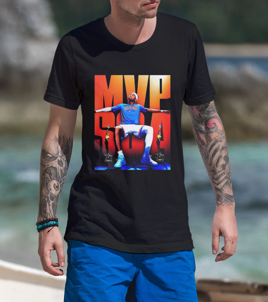Back To Back MVP Shai Gilgeous Alexander 2026 SGA NBA T-Shirt