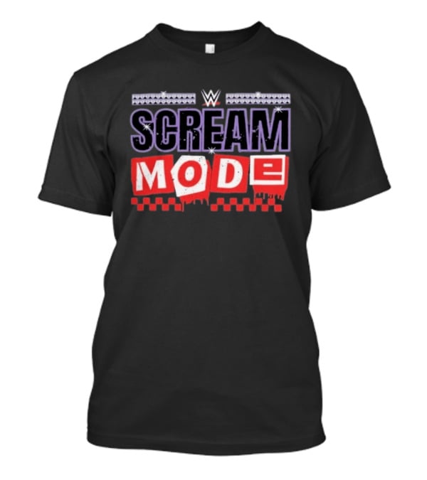 WWE Scream Mode Paige Brie Bella T-Shirt