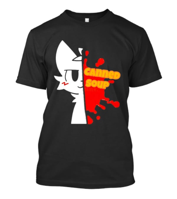 Boykisser Meme Canned Soup Splatter T-Shirt