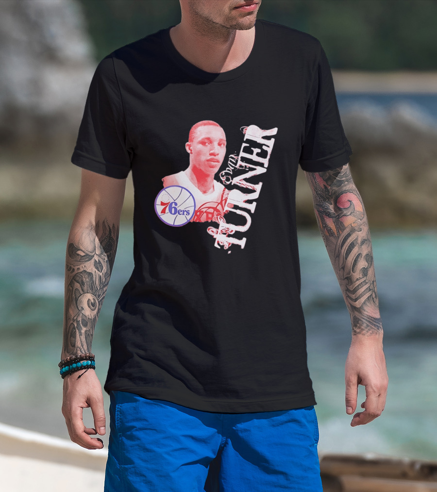 Evan Turner Philadelphia 76ers NBA 6ers Team Player T-Shirt