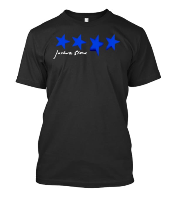 Joshua Slone Thinking Too Much Tour Four Blue Stars T-Shirt