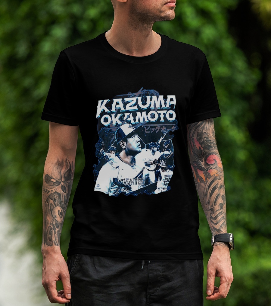 Kazuma Okamoto Fighters MLB Baseball Toronto Blue Jays 2026 T-Shirt