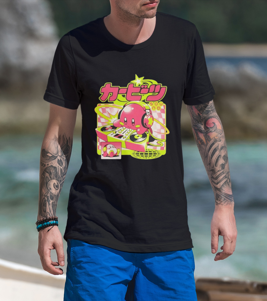 Kirby DJ Beats T-Shirt
