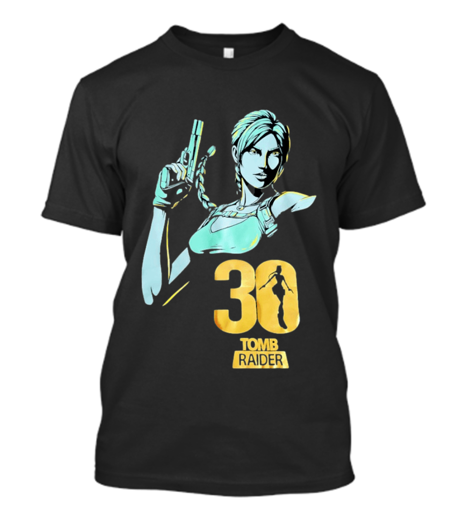Lara Croft 30 Years Tomb Raider Anniversary T-Shirt
