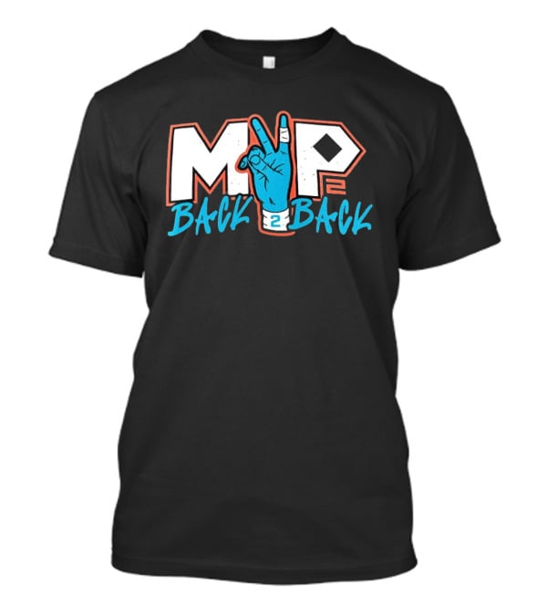 Oklahoma City Thunder MVP Back 2 Back 2026 T-Shirt