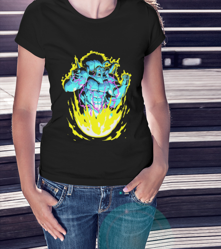 Starbarians Killgar Killgarian Rage Burst With Electric Energy T-Shirt