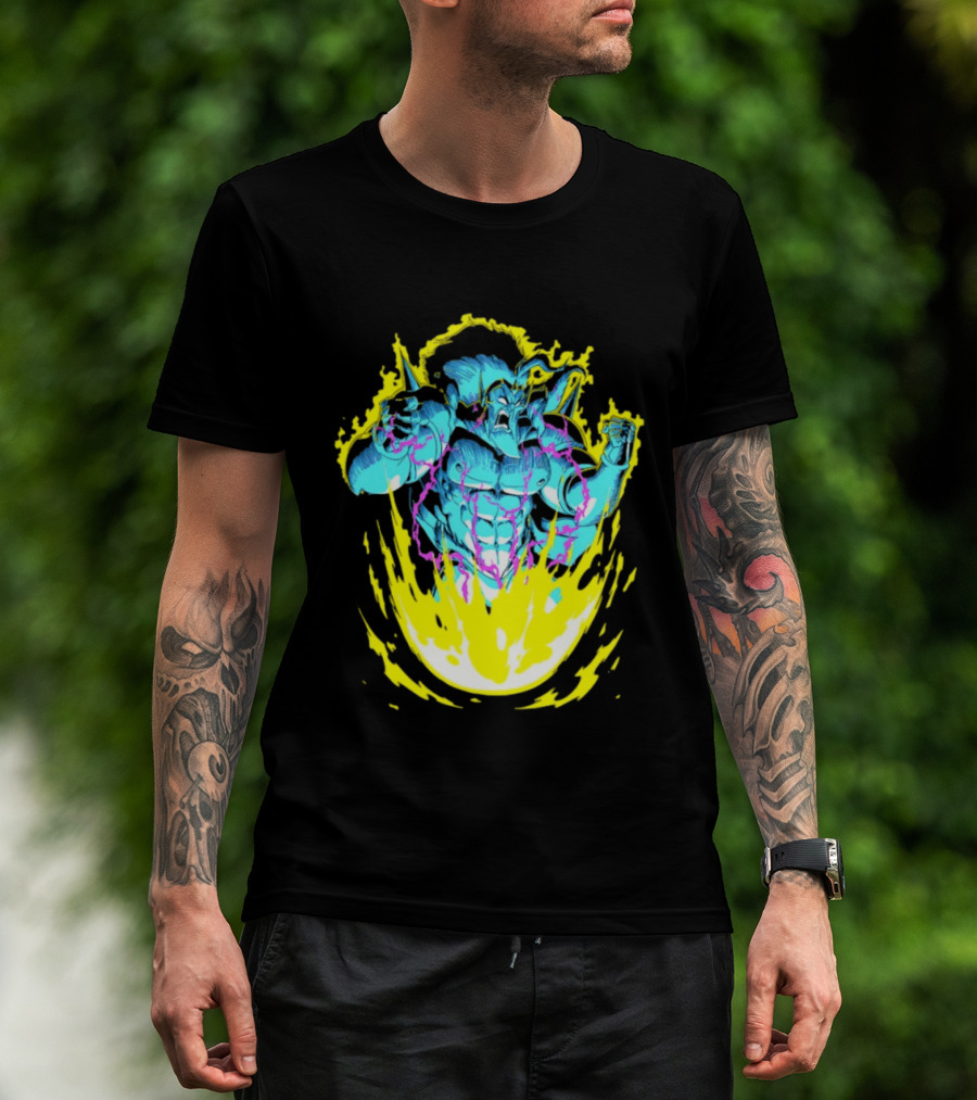 Starbarians Killgar Killgarian Rage Burst With Electric Energy T-Shirt