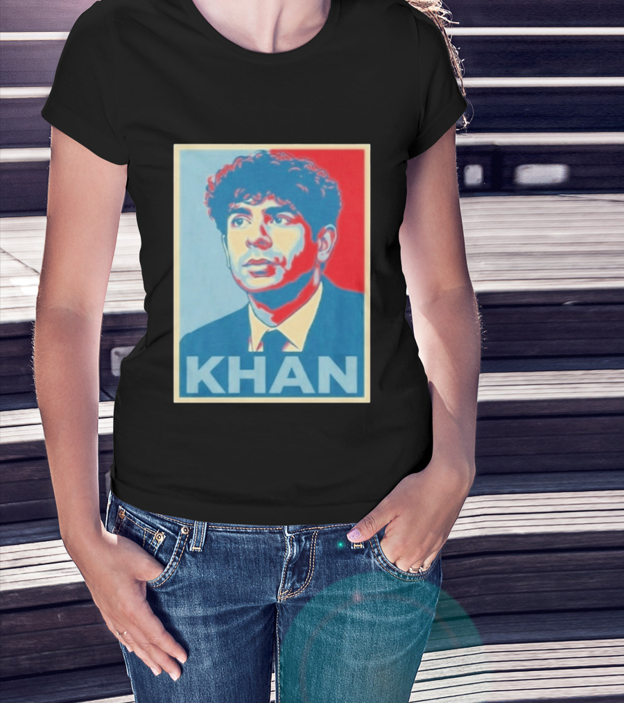 Tony Khan Hope Style Portrait KHAN T-Shirt