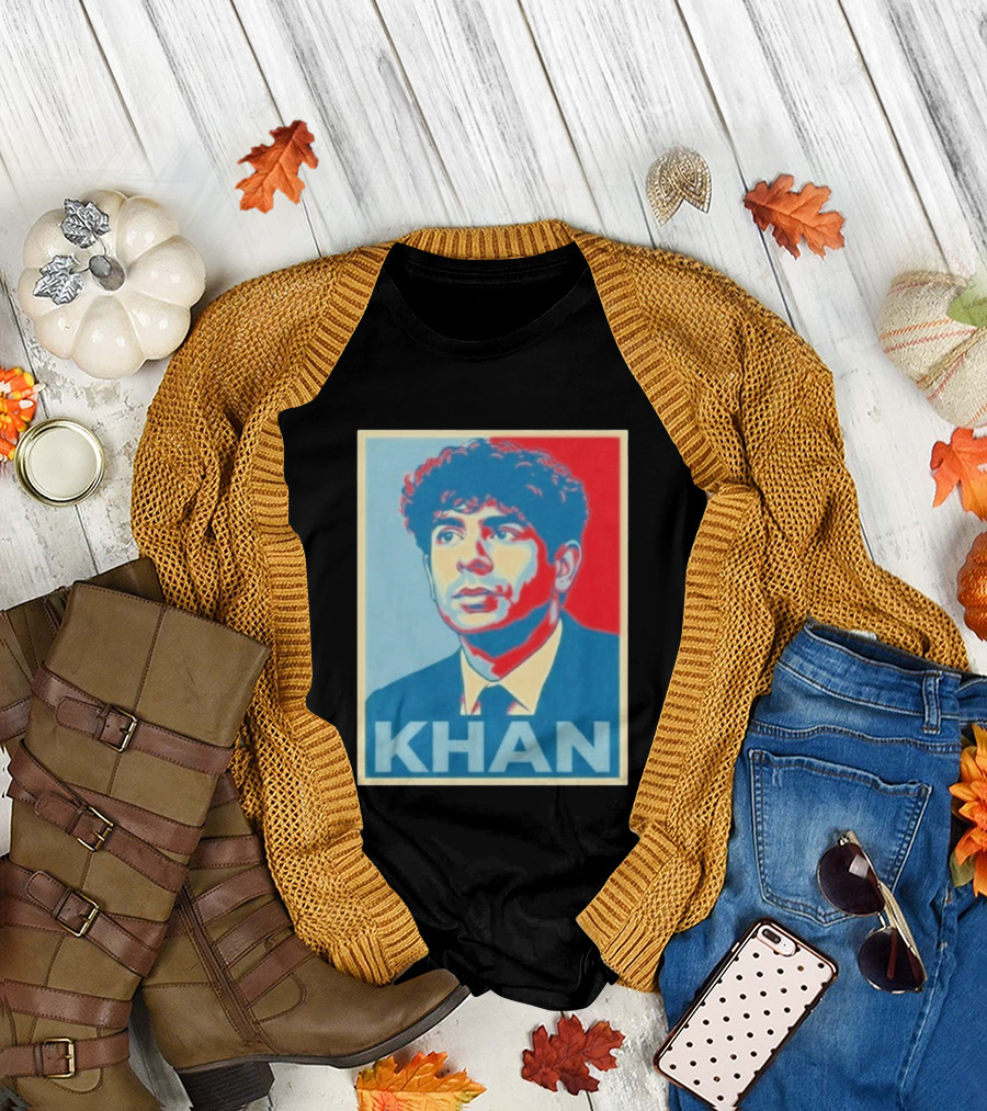 Tony Khan Hope Style Portrait KHAN T-Shirt