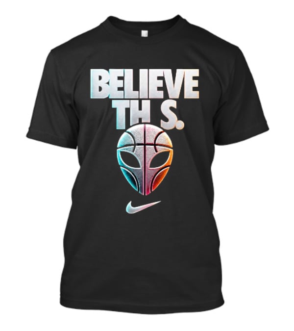 Victor Wembanyama San Antonio Spurs Believe This Alien Basketball Nike T-Shirt