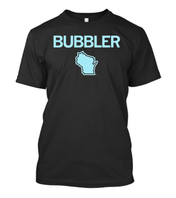 Bubbler Wisconsin Map T-Shirt