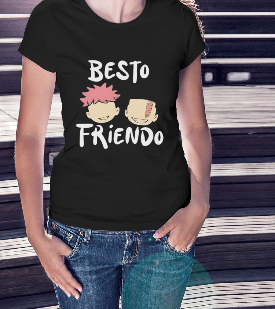 Yuji Itadori And Aoi Todo Besto Friendo Jujutsu Kaisen Anime T-Shirt