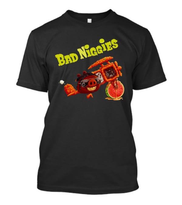 Bad Niggies Angry Birds T-Shirt
