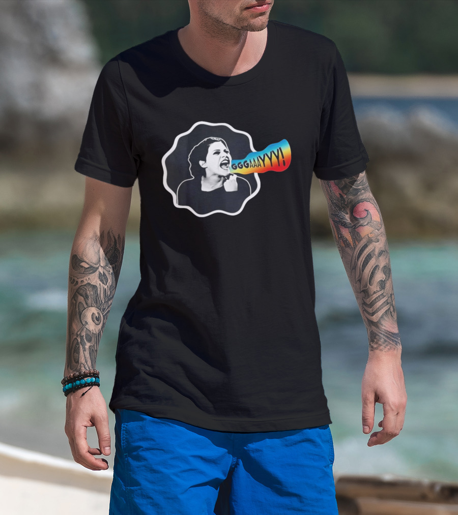 Lisa Swenson GGGAAAYYY Shout LGBTQ Pride T-Shirt
