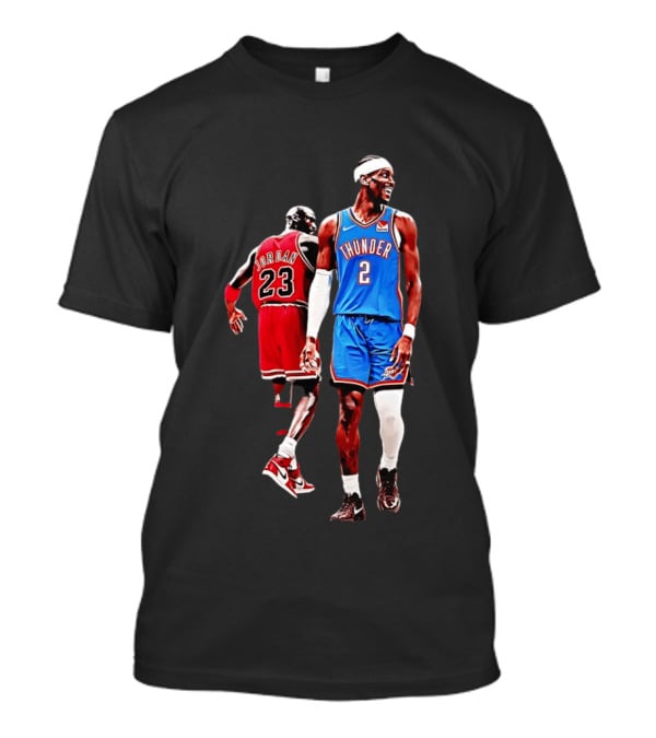 Shai Gilgeous Alexander Thunder Back 2 Back MVP SGA Pay 2026 Jordan 23 OKC T-Shirt