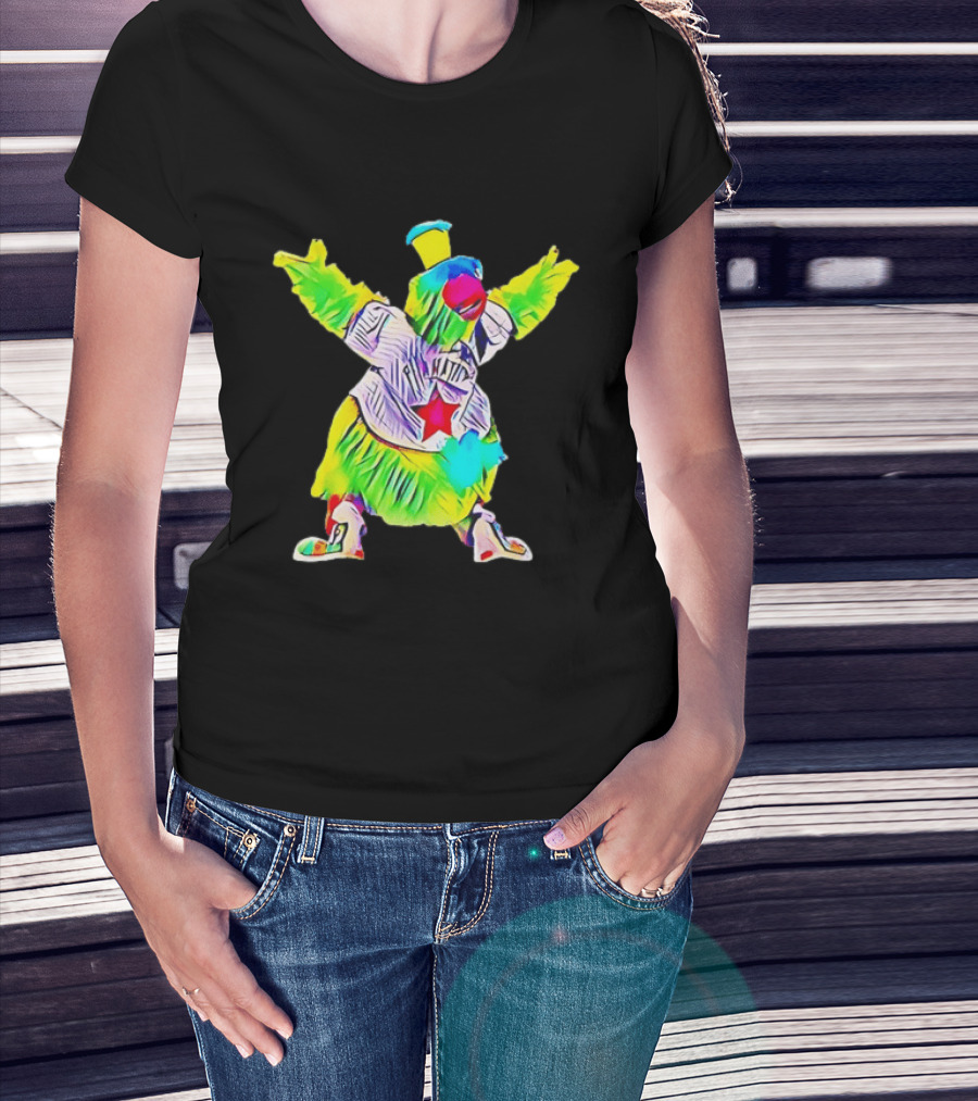 Philly Phillie Phanatic Baseball Mascot Celebration T-Shirt