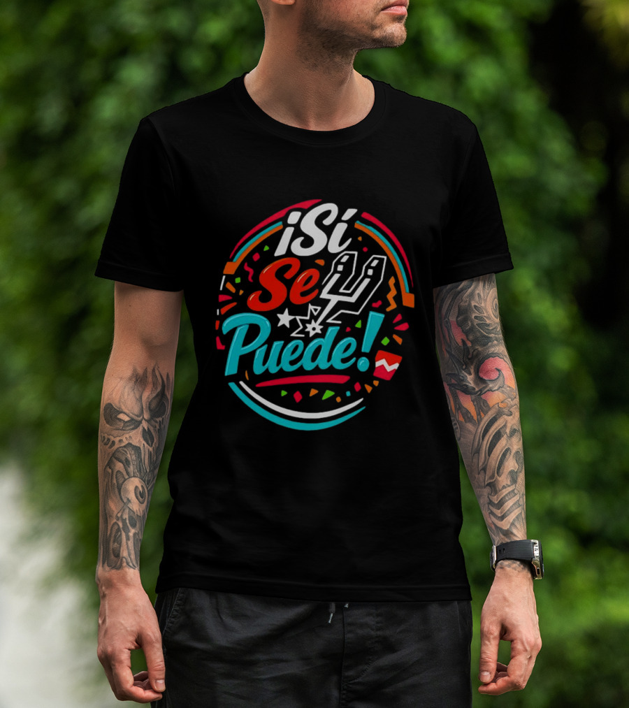 ¡Si Se Puede San Antonio Spurs 2026 Fiesta Colors Celebration T-Shirt