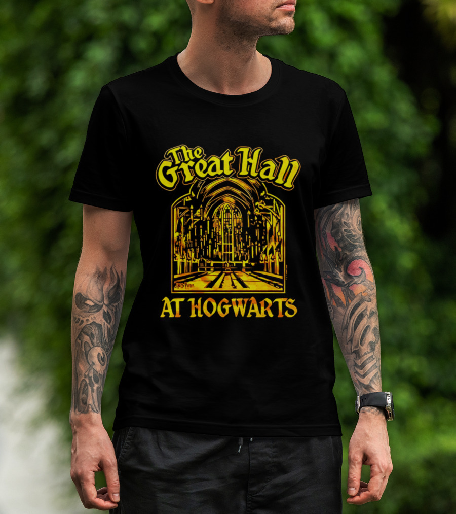 The Great Hall At Hogwarts Wizarding School T-Shirt
