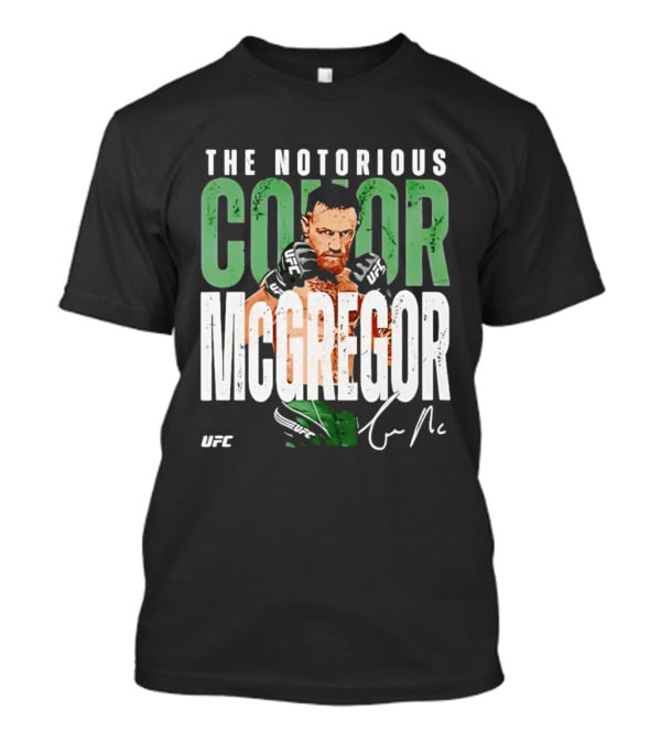 The Notorious Conor McGregor UFC Fighter Signature T-Shirt