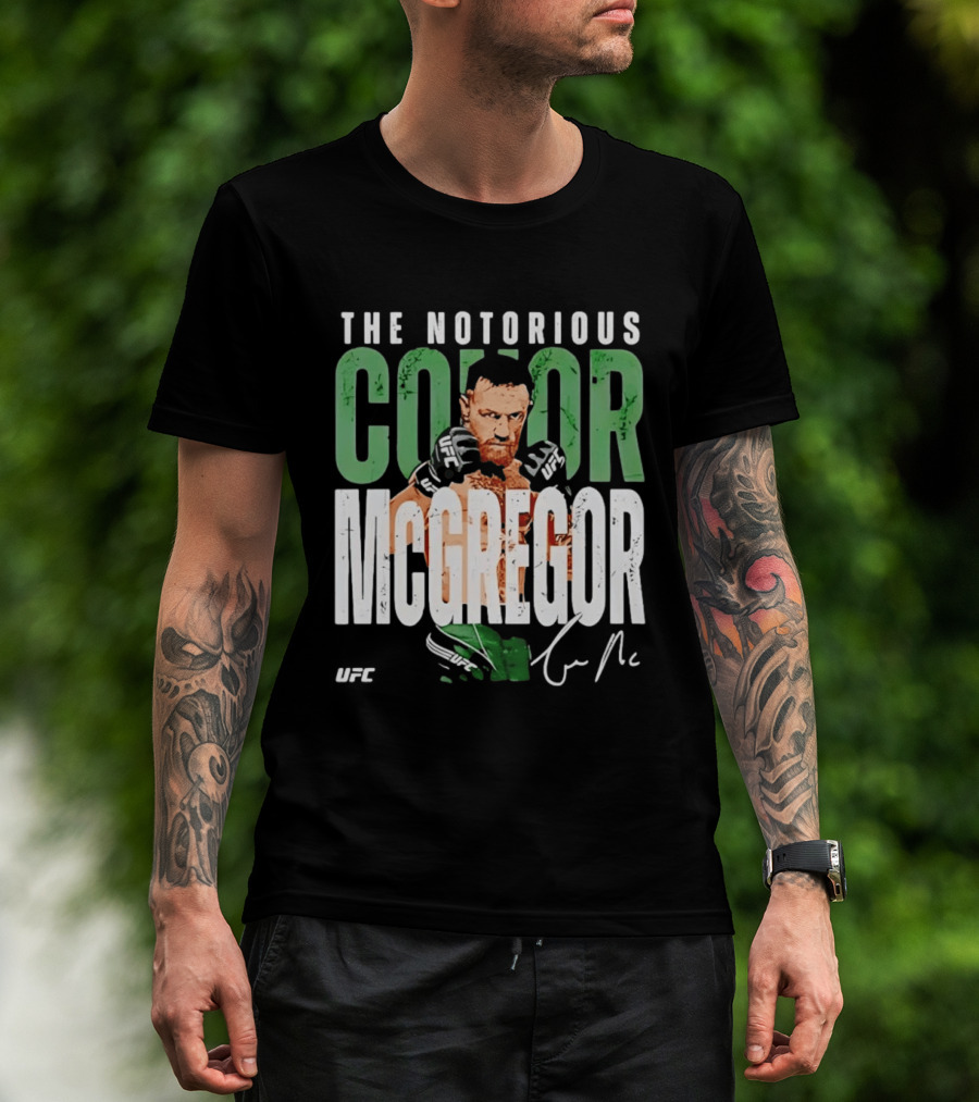 The Notorious Conor McGregor UFC Fighter Signature T-Shirt