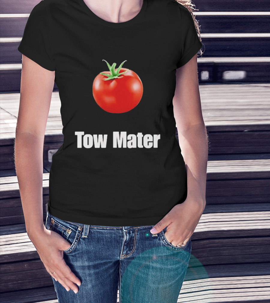 Tow Mater Tomato Icon Play On Words T-Shirt
