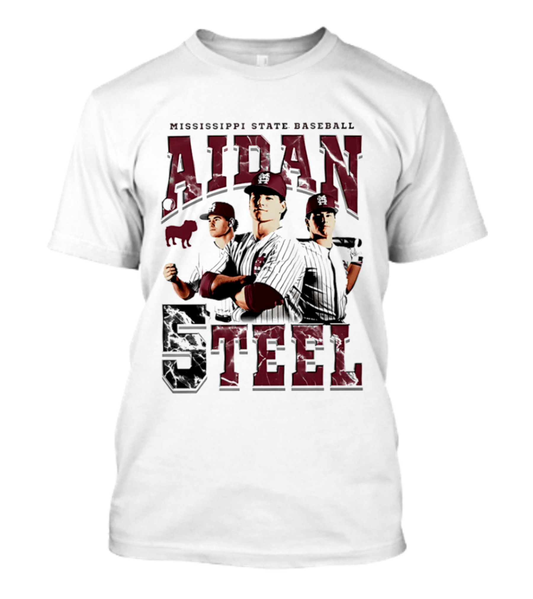 Mississippi State Baseball Aidan Teel 5 T-Shirt