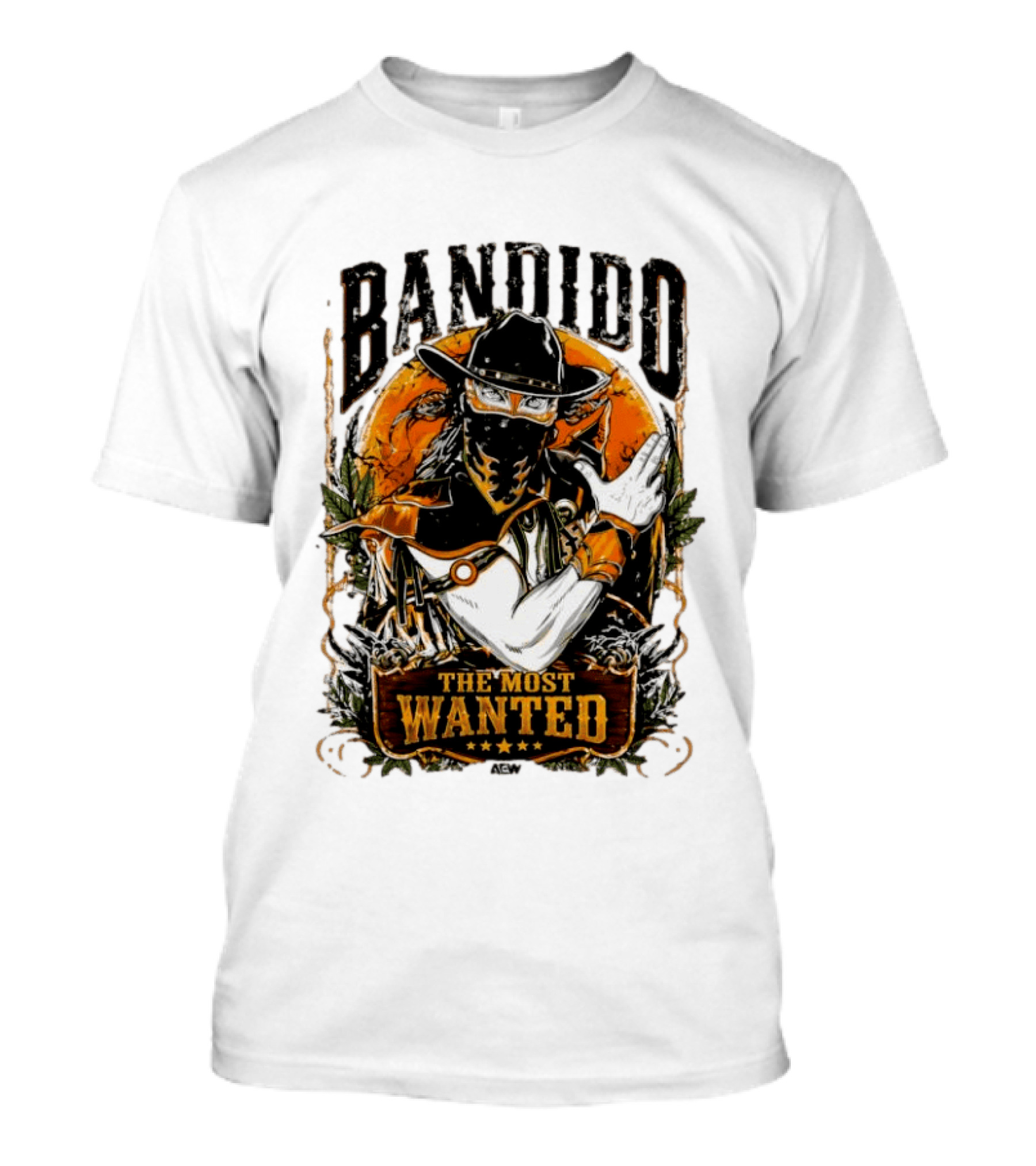 Bandido El Más Buscado The Most Wanted Cowboy Outlaw Western T-Shirt