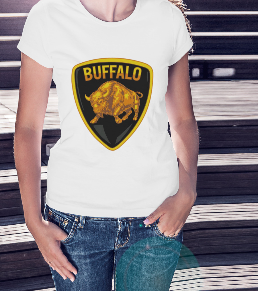Buffalo Bison Emblem Buffalorghini T-Shirt