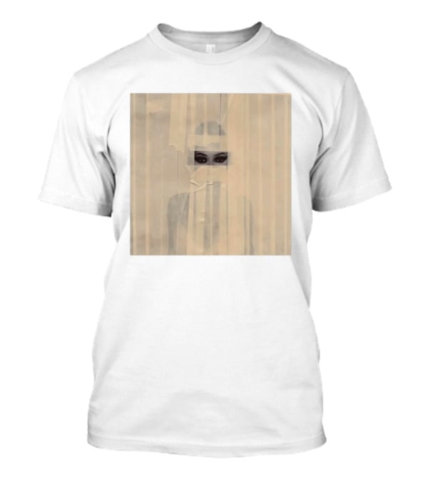 Habibti Drake 2026 Album Cover Mysterious Eyes Behind Curtains T-Shirt