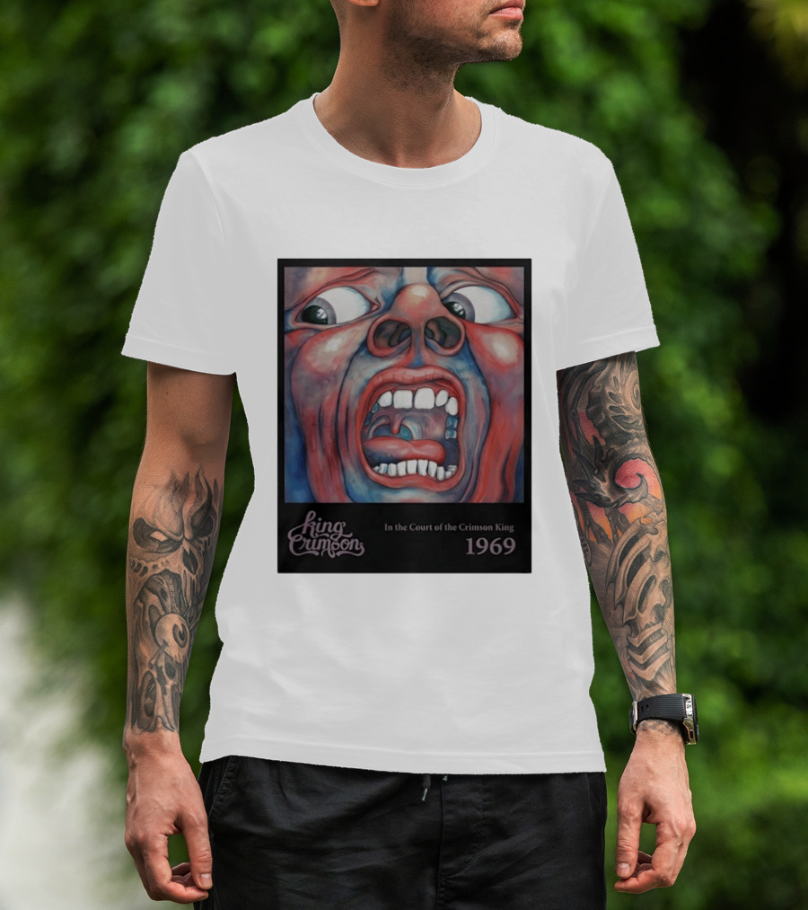 King Crimson In The Court Of The Crimson King 1969 T-Shirt
